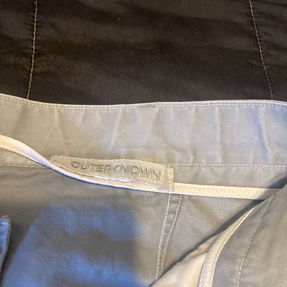 Outerknown grey khakis 33 by 33